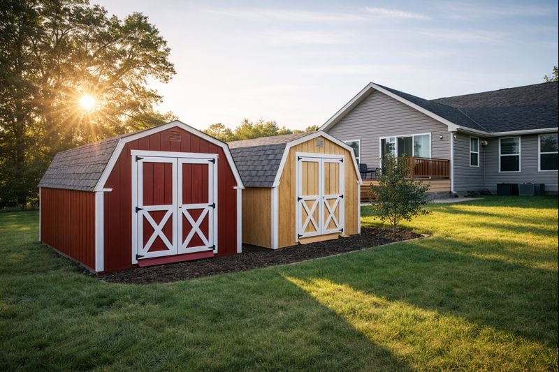 How Outdoor Storage Barns Add Real Estate Value and Why Buyers Notice Them