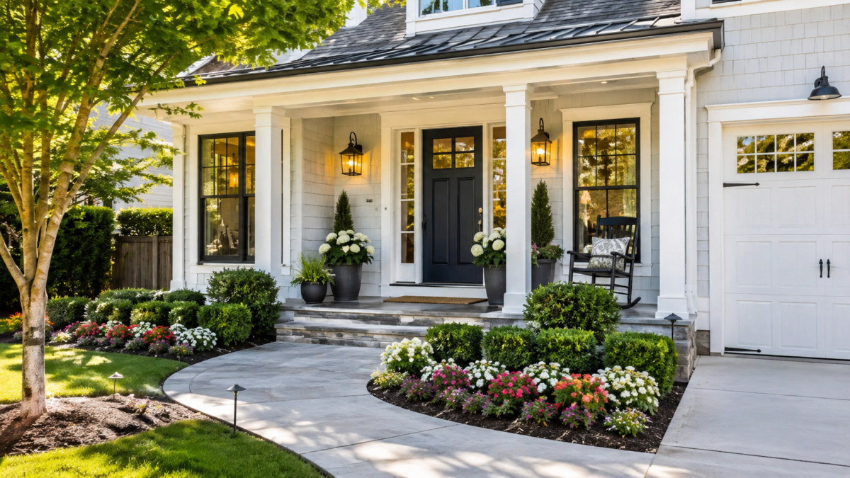 Outdoor improvements that help homes make a stronger first impression